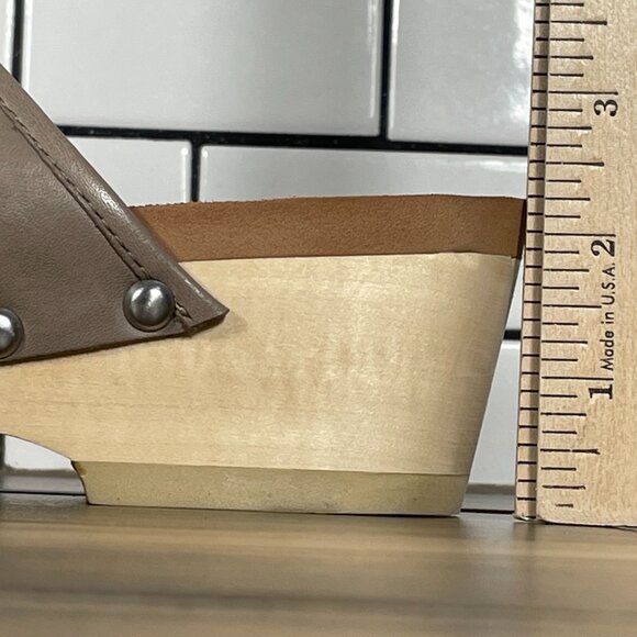 Earth Pine Tiga Womens Size 8.5 Shoes Multicolor Leather Platform Slide Sandal - Picture 11 of 16